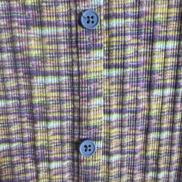 Art Class Purple and Yellow Sleeveless Dress - Picture 4 of 5